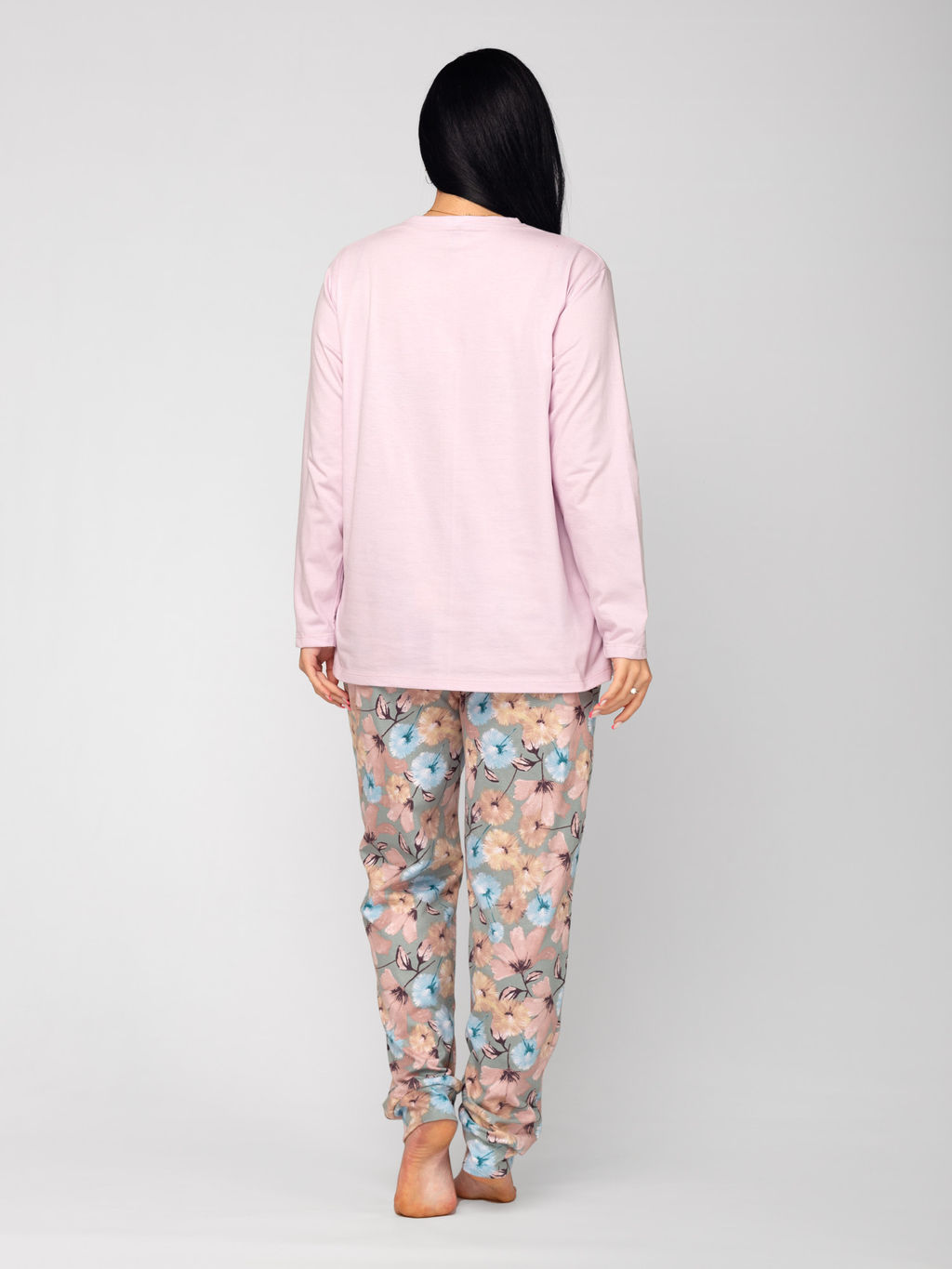 Пижама женская кулирка с брюками "АПРЕЛЬ"