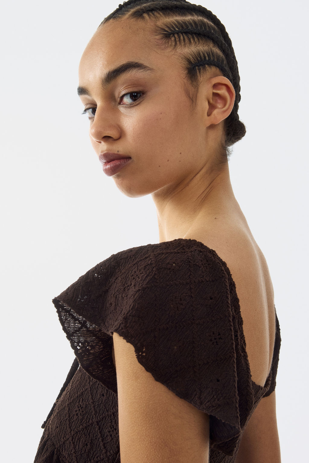 Blusa en punto pointelle - H&m фото 8