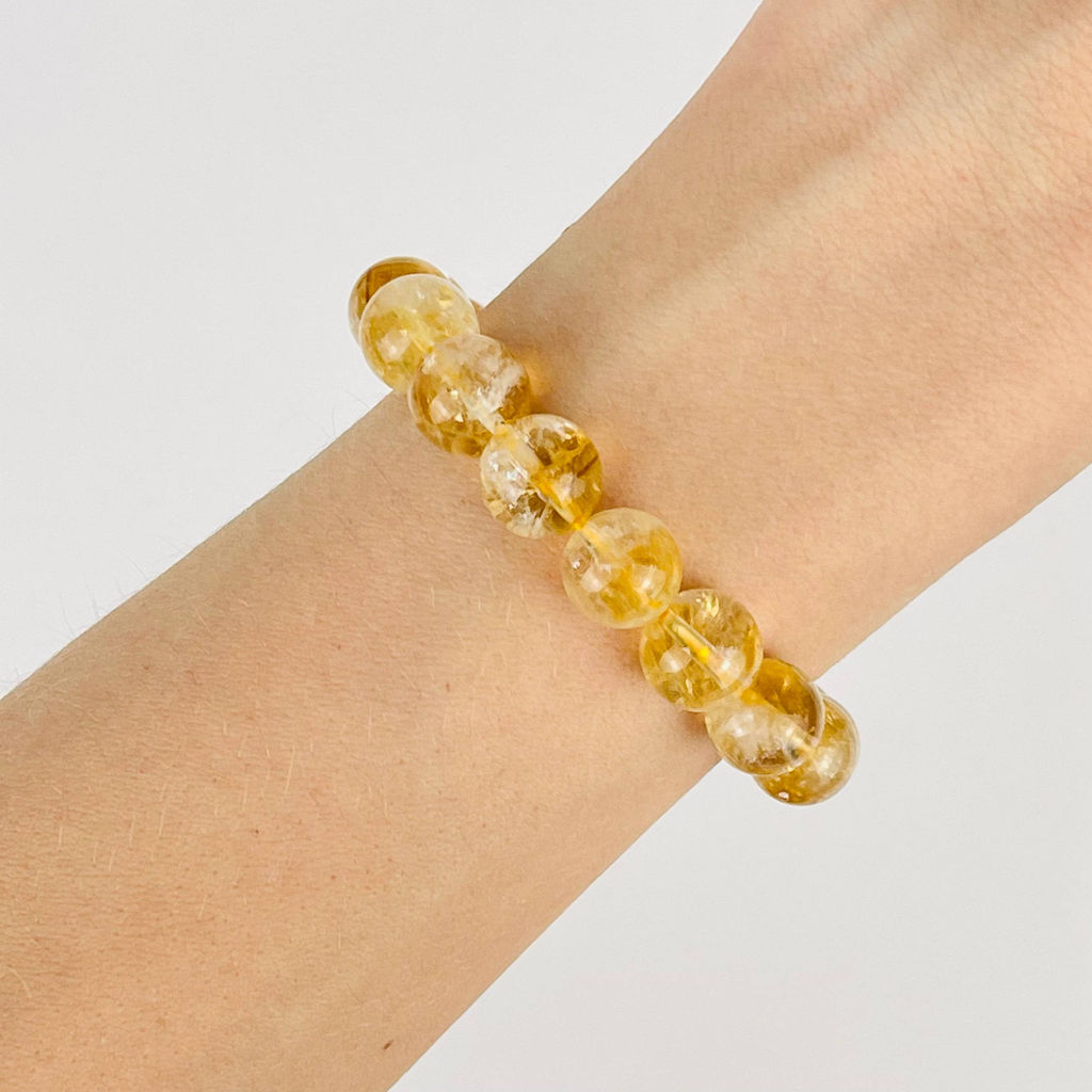 Браслет из Цитрина 15,5 см