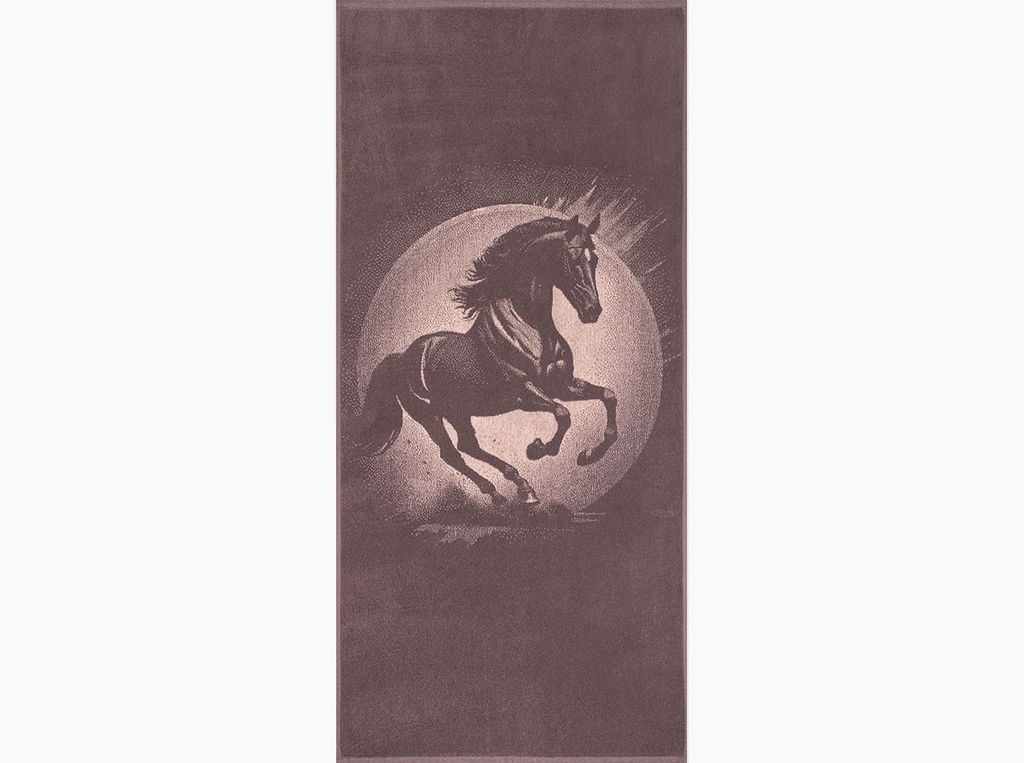 Полотенце махровое 6с102.411ж1 Галоп(т.с.мальв1) 67х150см