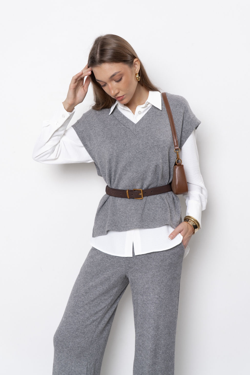 ДЖЕМПЕР ЖЕНСКИЙ арт. 4721W-30111.1F-114 - Almando melado фото 28