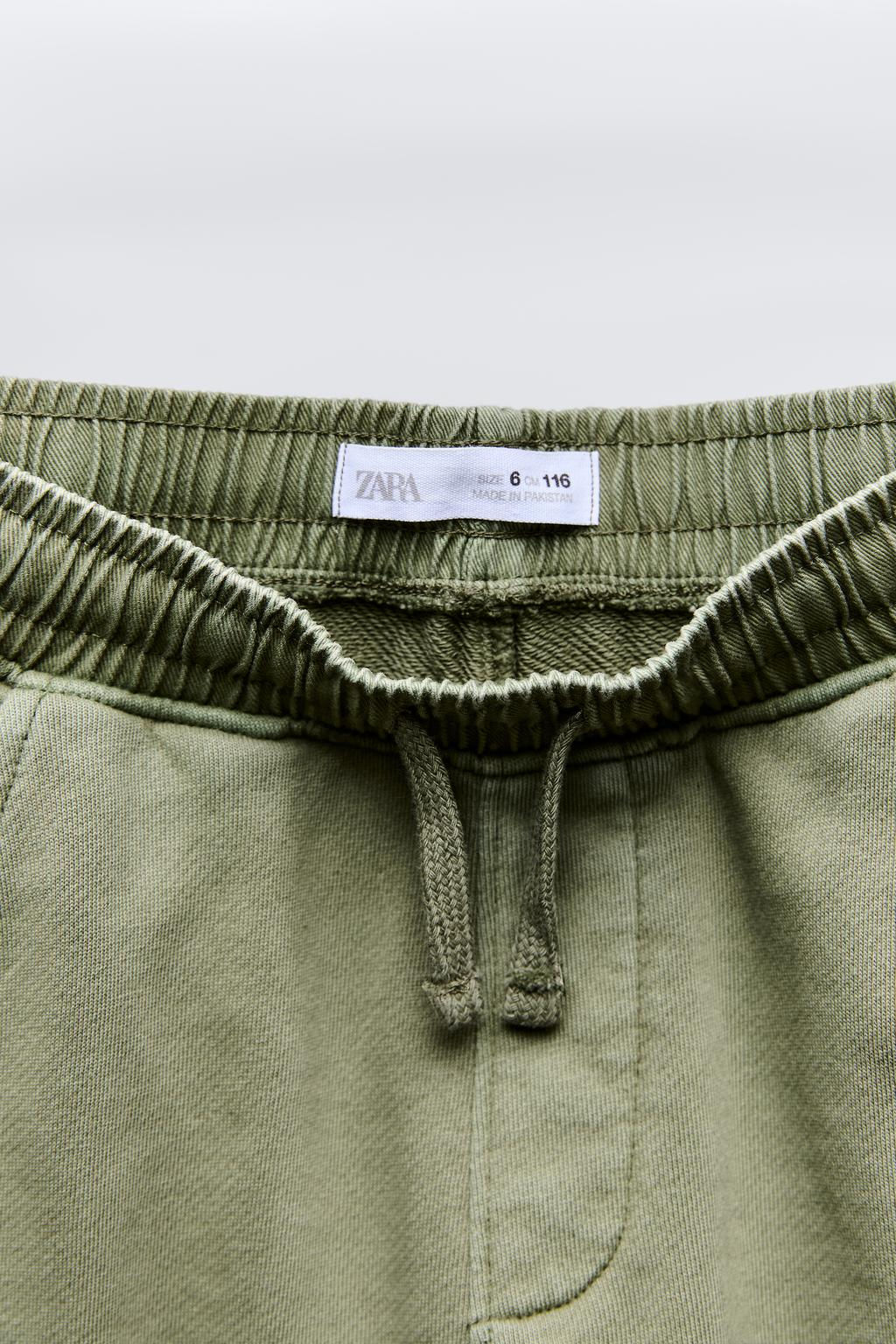 PLUSH CARGO TROUSERS - Zara фото 3