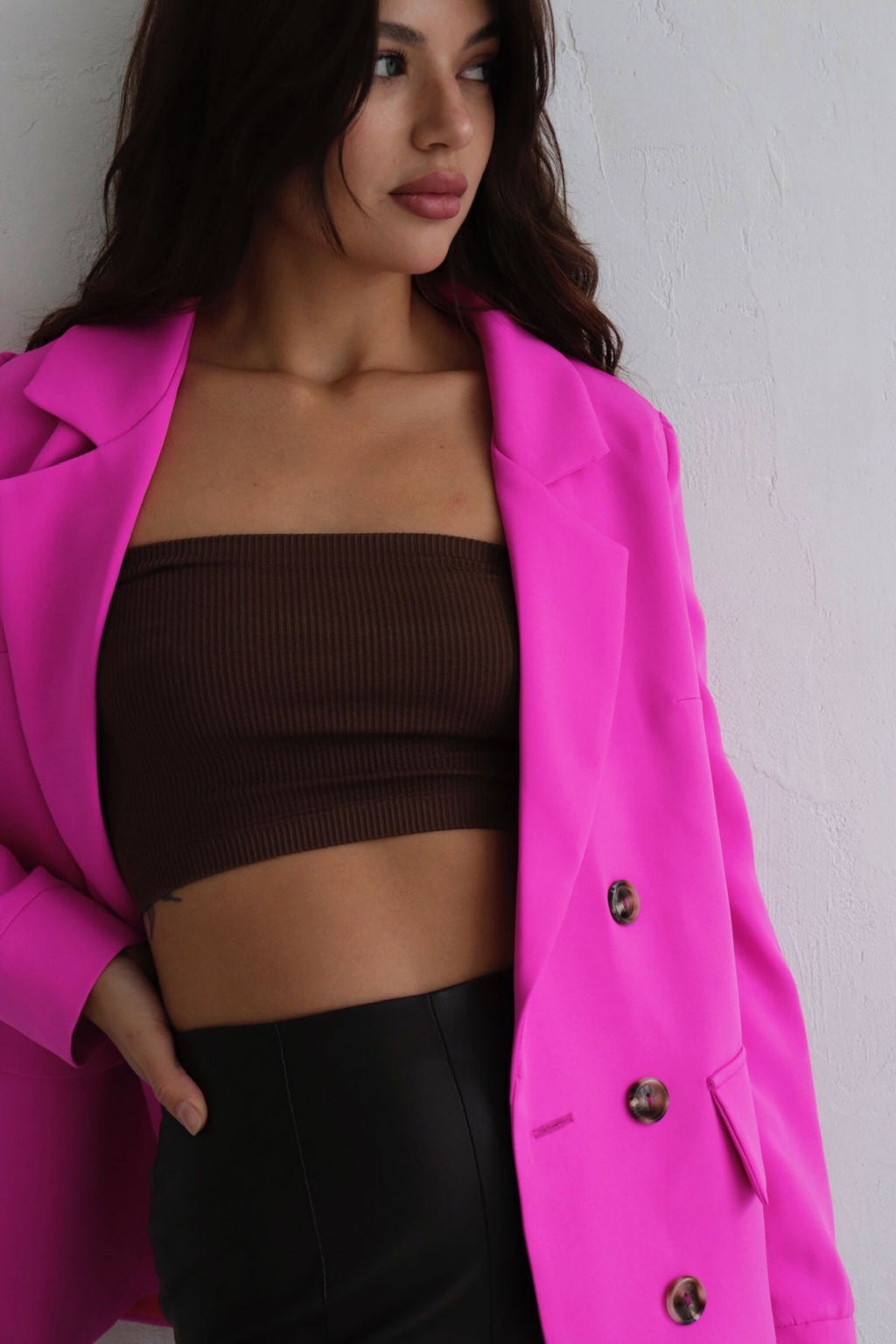 Двубортный жакет с английским воротником - Martichelli фото 168