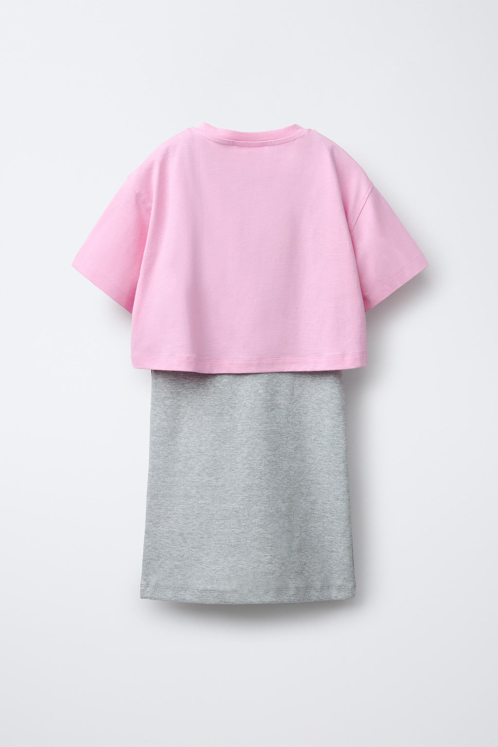 COMBINED RIBBED DRESS - Zara фото 3