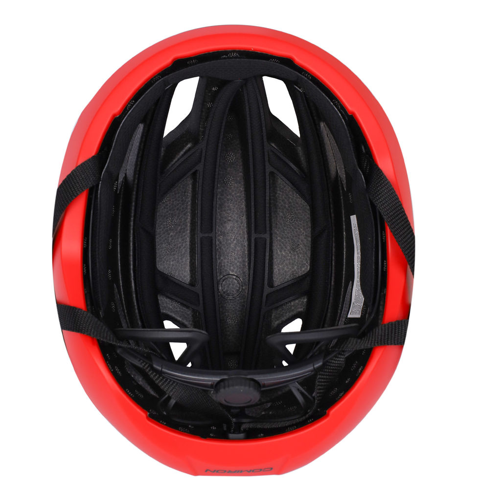 Шлем велосипедный COMIRON Wind. Цвет: Black-Red. Размер: M (58-61см) / MX-69T / уп 12 - ГалеонТрейд фото 9