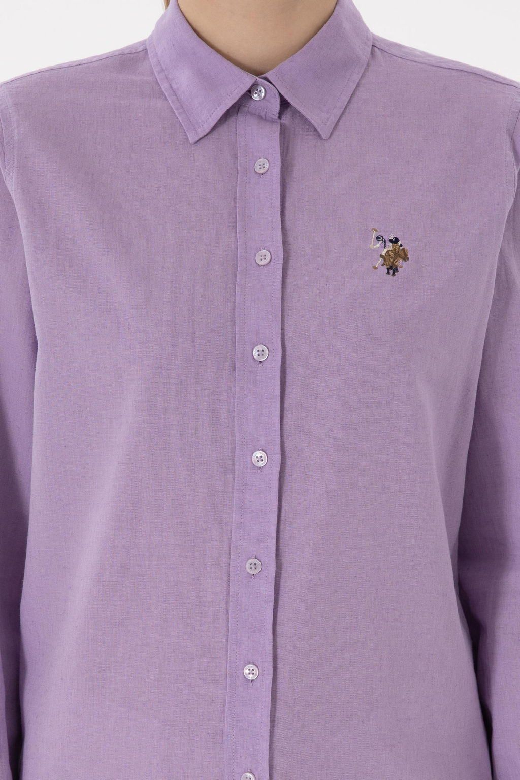 Kad_n Lila Uzun Kollu Basic G_mlek Sepette S_rpriz _ndirim - U.s. polo assn фото 6
