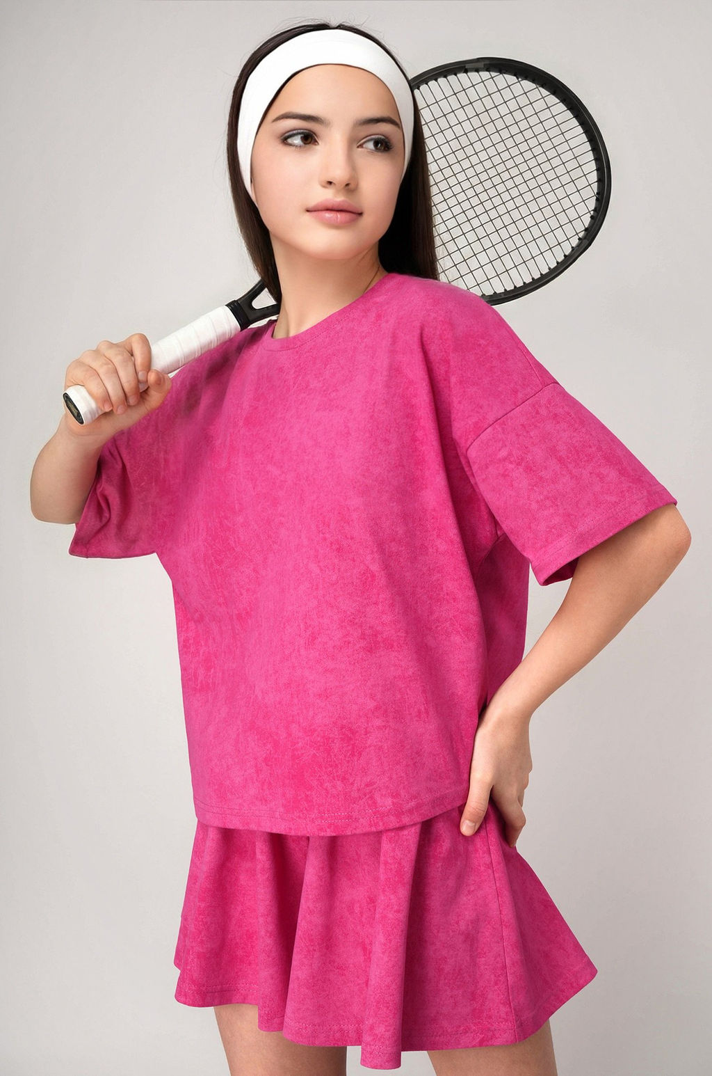 Летний костюм для девочки Happyfox