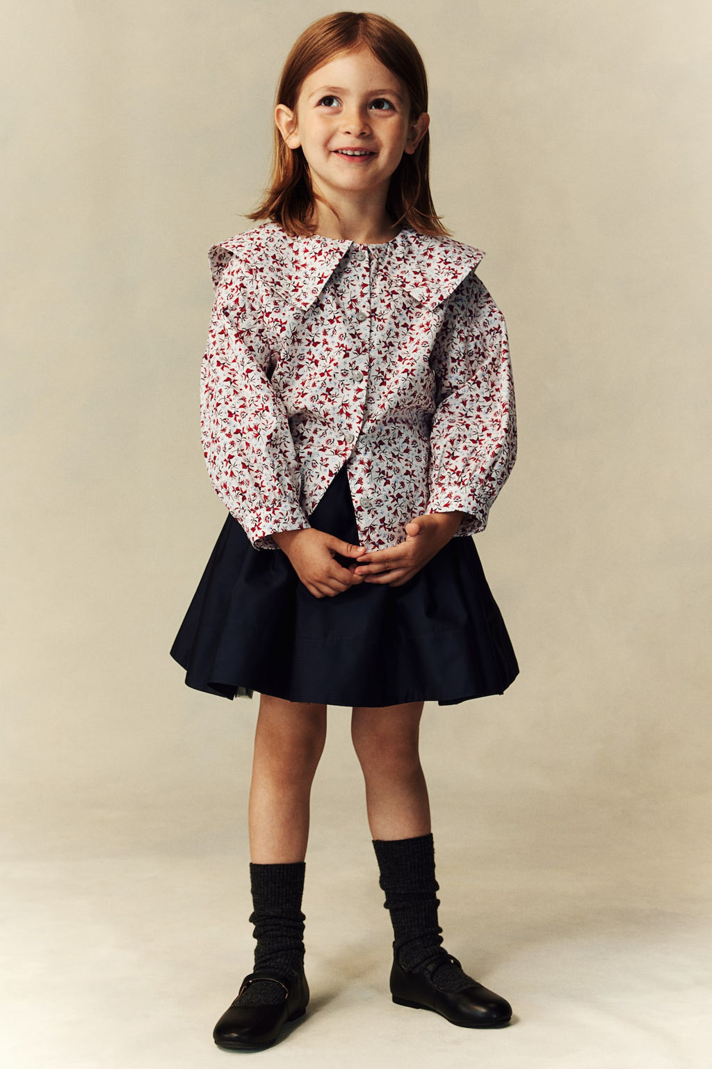 Blusa con cuello marinero - H&m фото 3