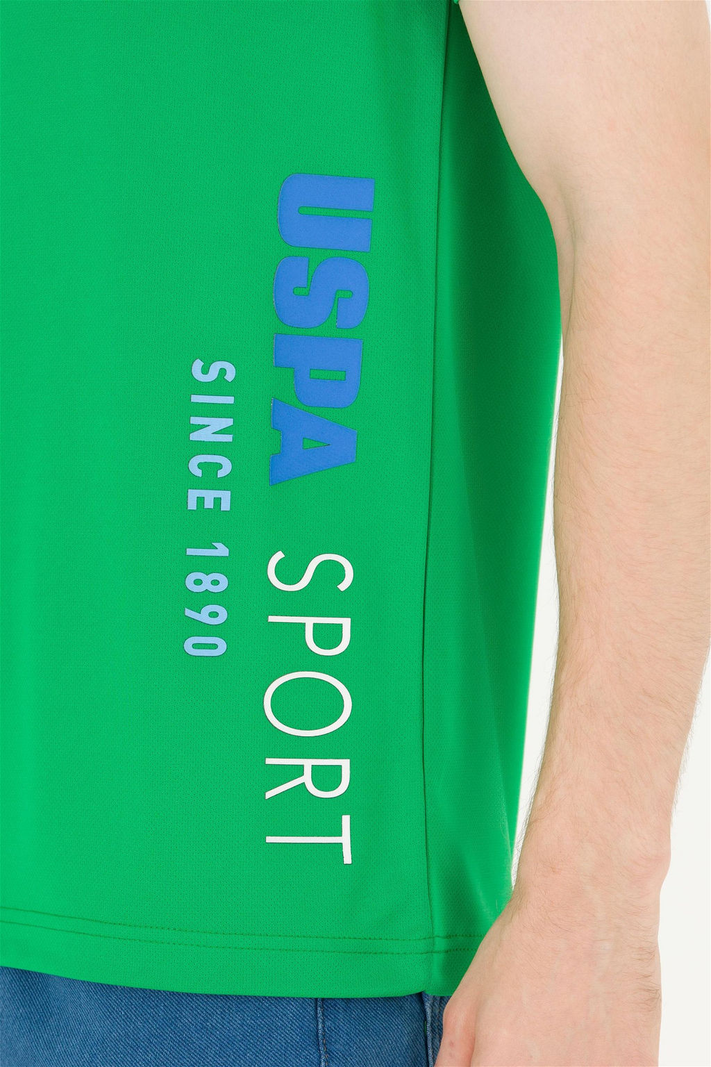 Мужская футболка с круглым вырезом Apple Green - U.s. polo assn фото 14