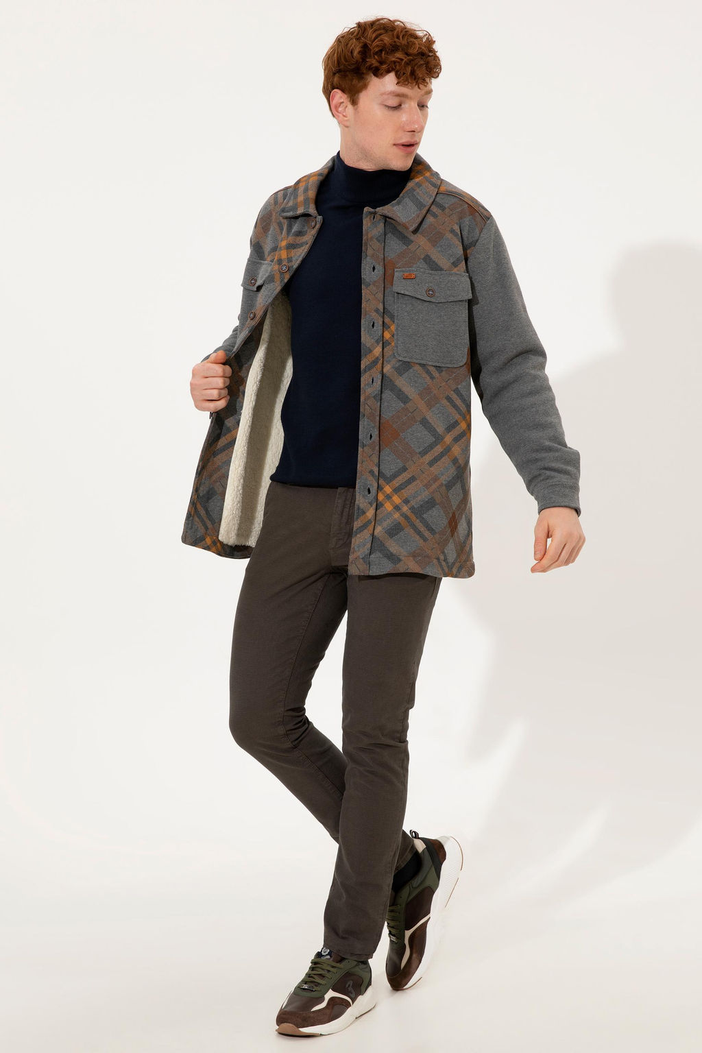 Erkek Antrasit Melanj _rme H_rka - U.s. polo assn фото 4