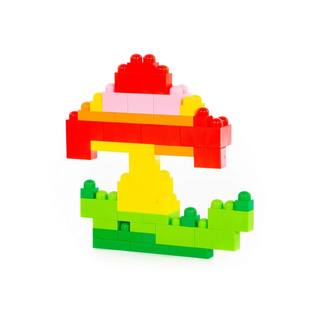 Конструктор Великан (74 элемента) (в контейнере) - Полесье фото 2