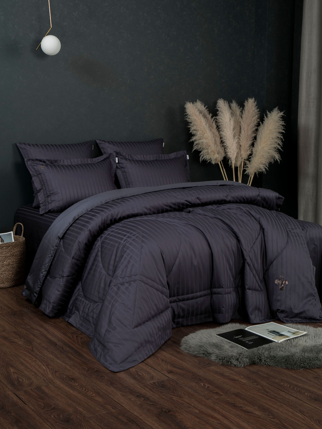 Stripe Le-Man (графит сапфир) Egypt Cotton комплект