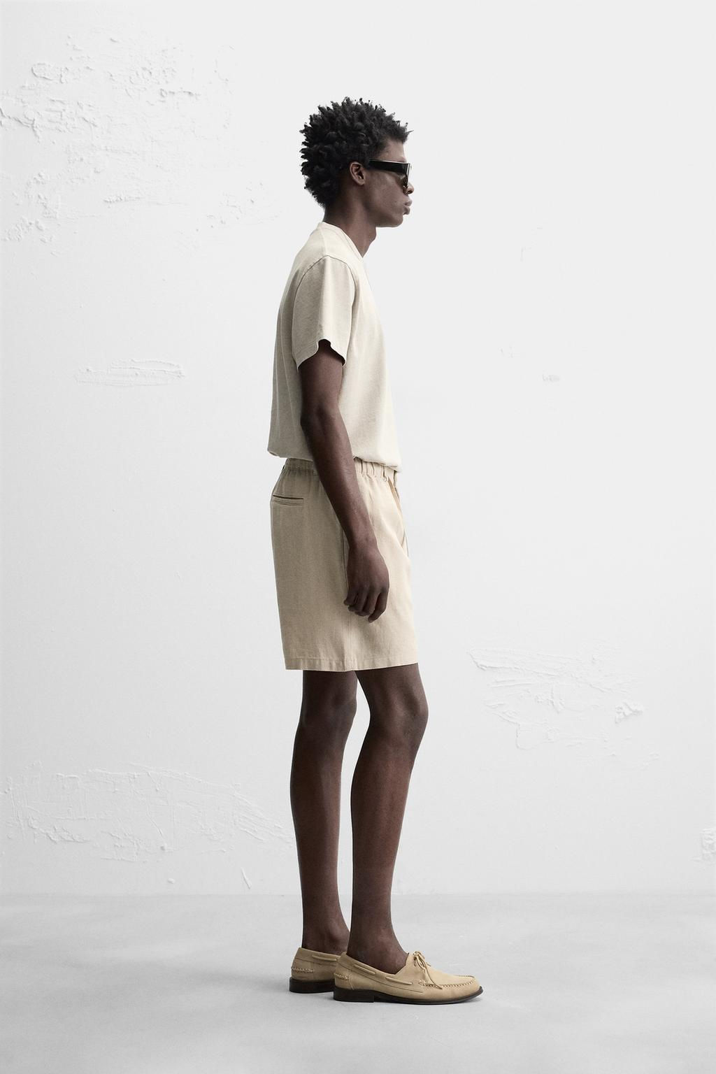 BERMUDA SHORTS LINEN BLEND - Zara фото 4