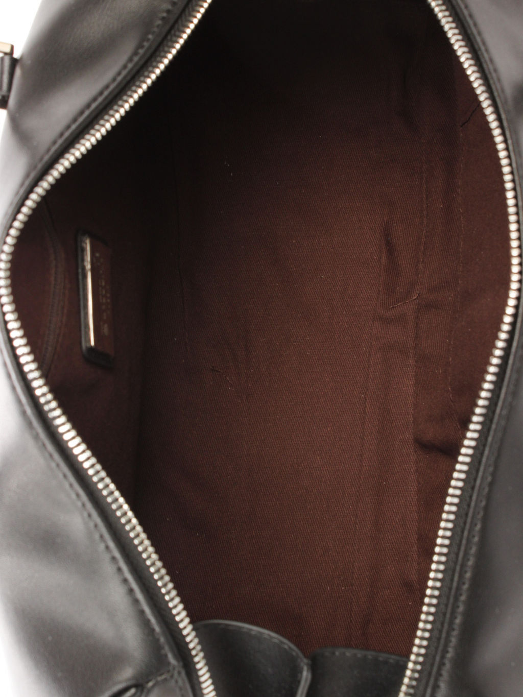 LACCOMA сумка АМ2097-черный натуральная кожа хлопок фото 6