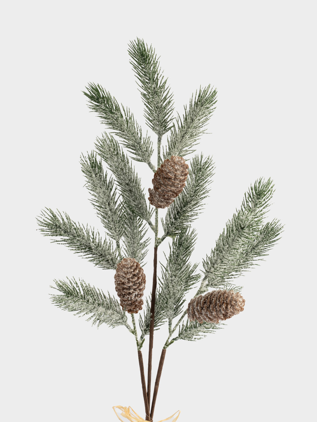 Ветка декоративная, 70 см, пластик/шишки, Шишки на ветке, Interior natural - Anna lafarg фото 2