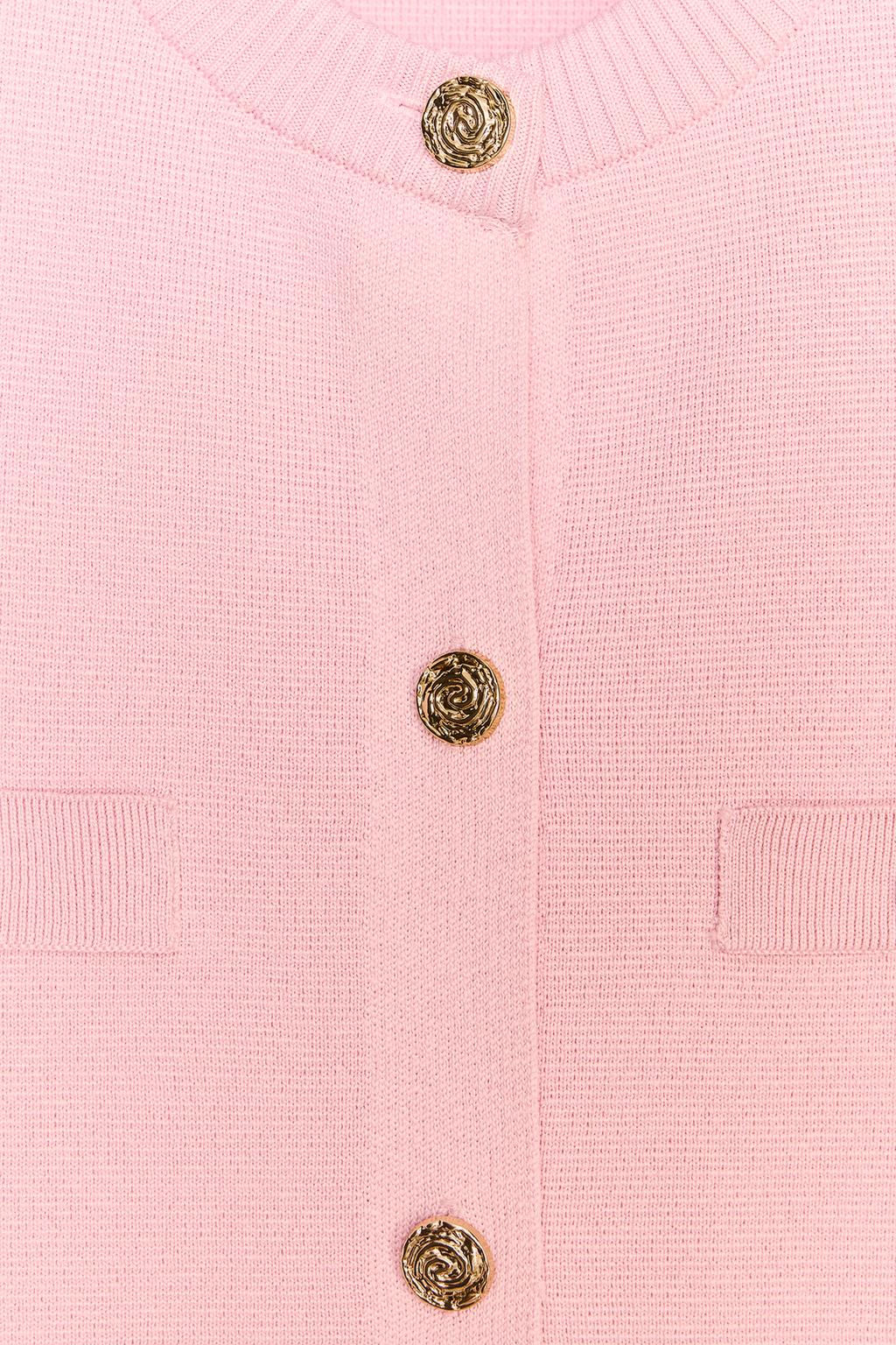 SHORT SLEEVE KNIT CARDIGAN - Zara фото 24