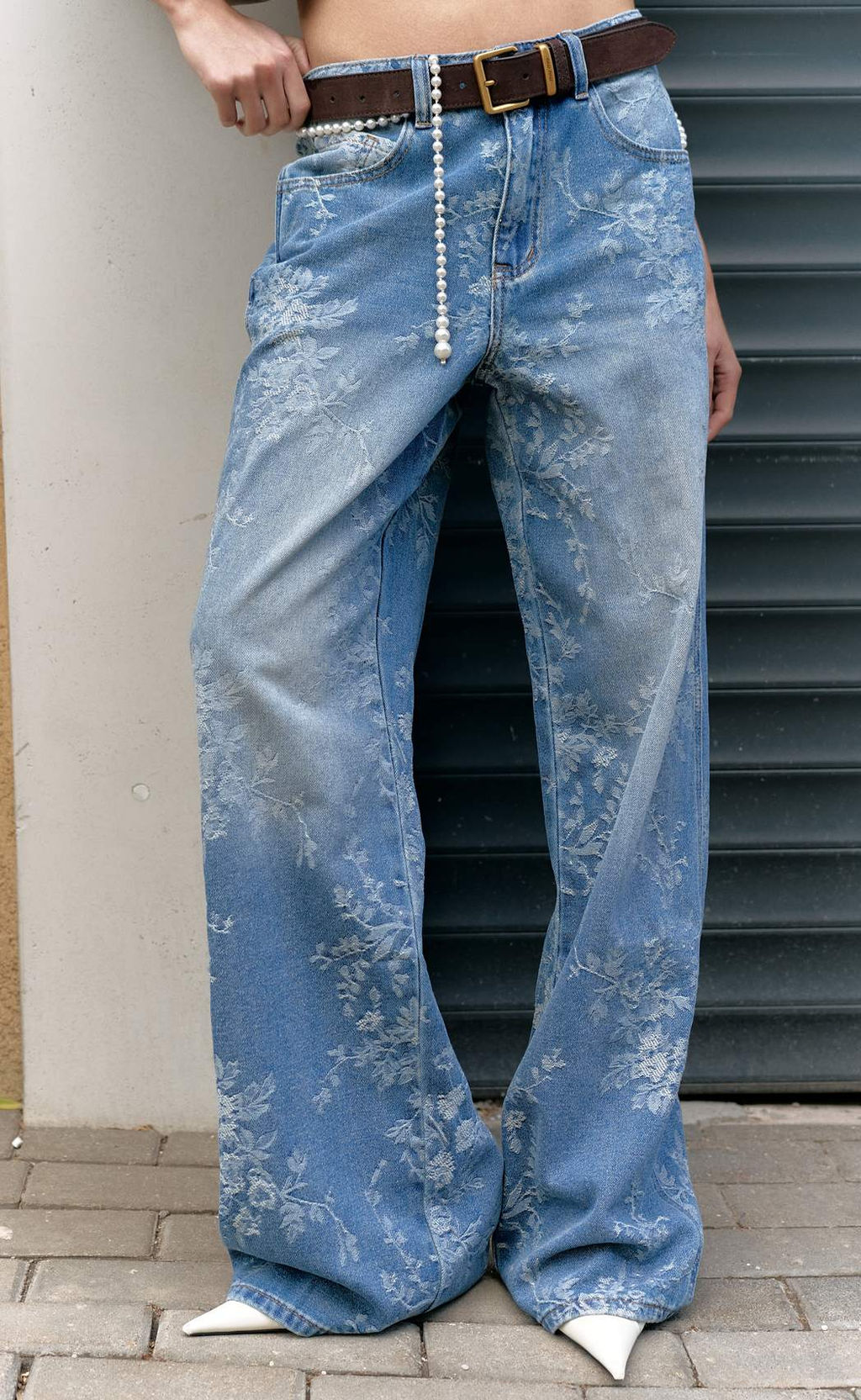 Джинсы P612-0165 l.blue