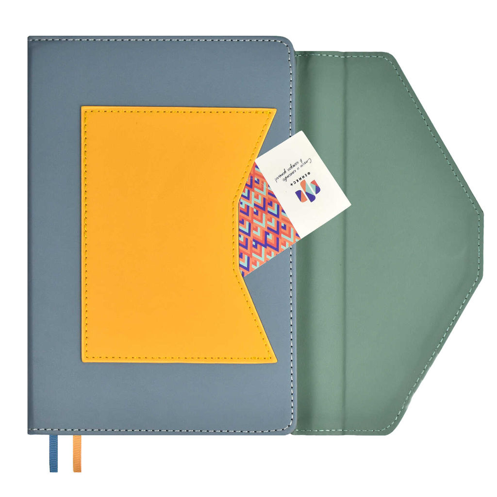 Ежедневник недатированный ESCALADA, А5, 160 л., арт. 63978/ 15 РУФФО СЕРО-ГОЛУБОЙ  фото 11