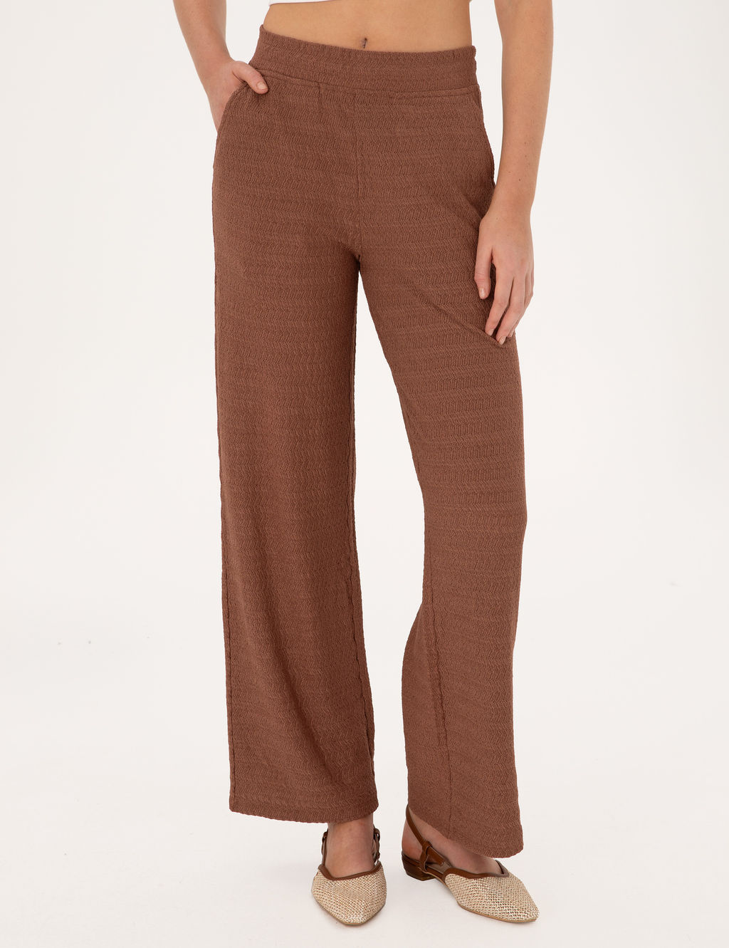 Kahverengi Loose Fit E_ofman Alt_