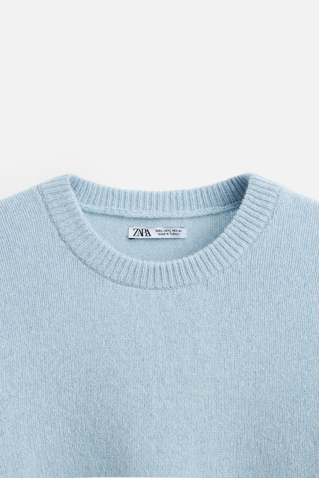 CASHMERE - WOOL SWEATER - Zara фото 10