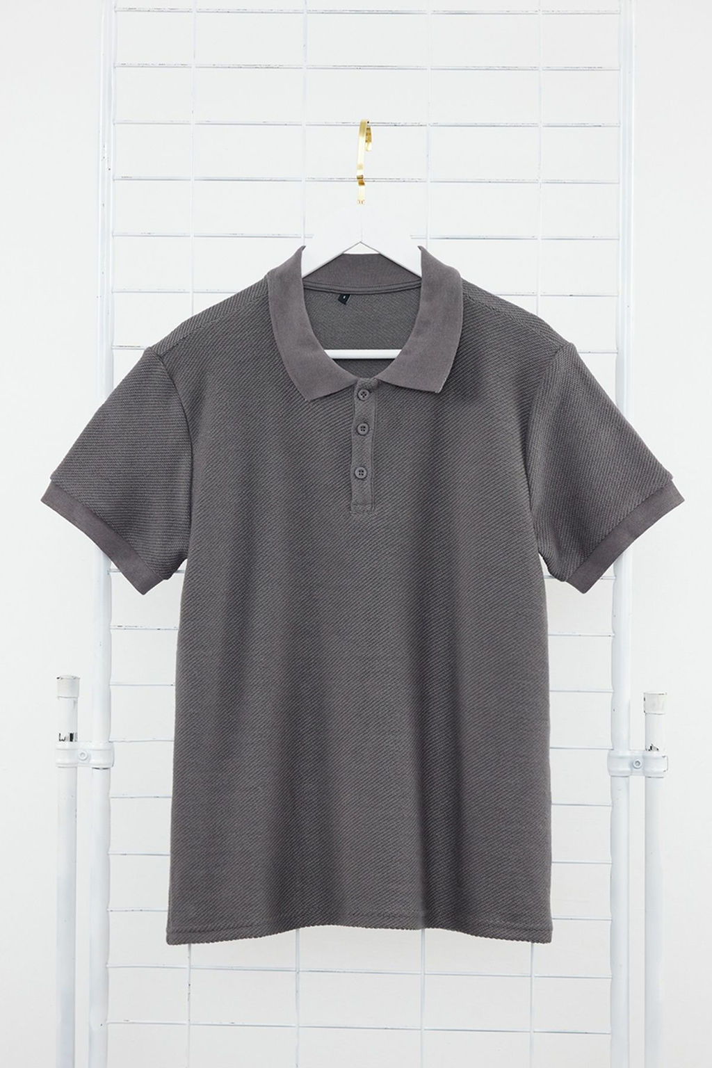 TRENDYOL MAN Beyaz Regular/Normal Kesim K?sa Kol Dokulu Dugmeli Polo Yaka T-shirt TMNSS23PO00018 - Trendyolmilla фото 21