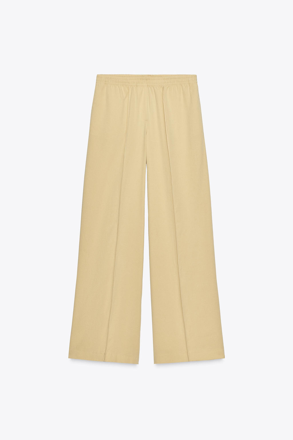 WIDE-LEG SEAM TROUSERS - Zara фото 8
