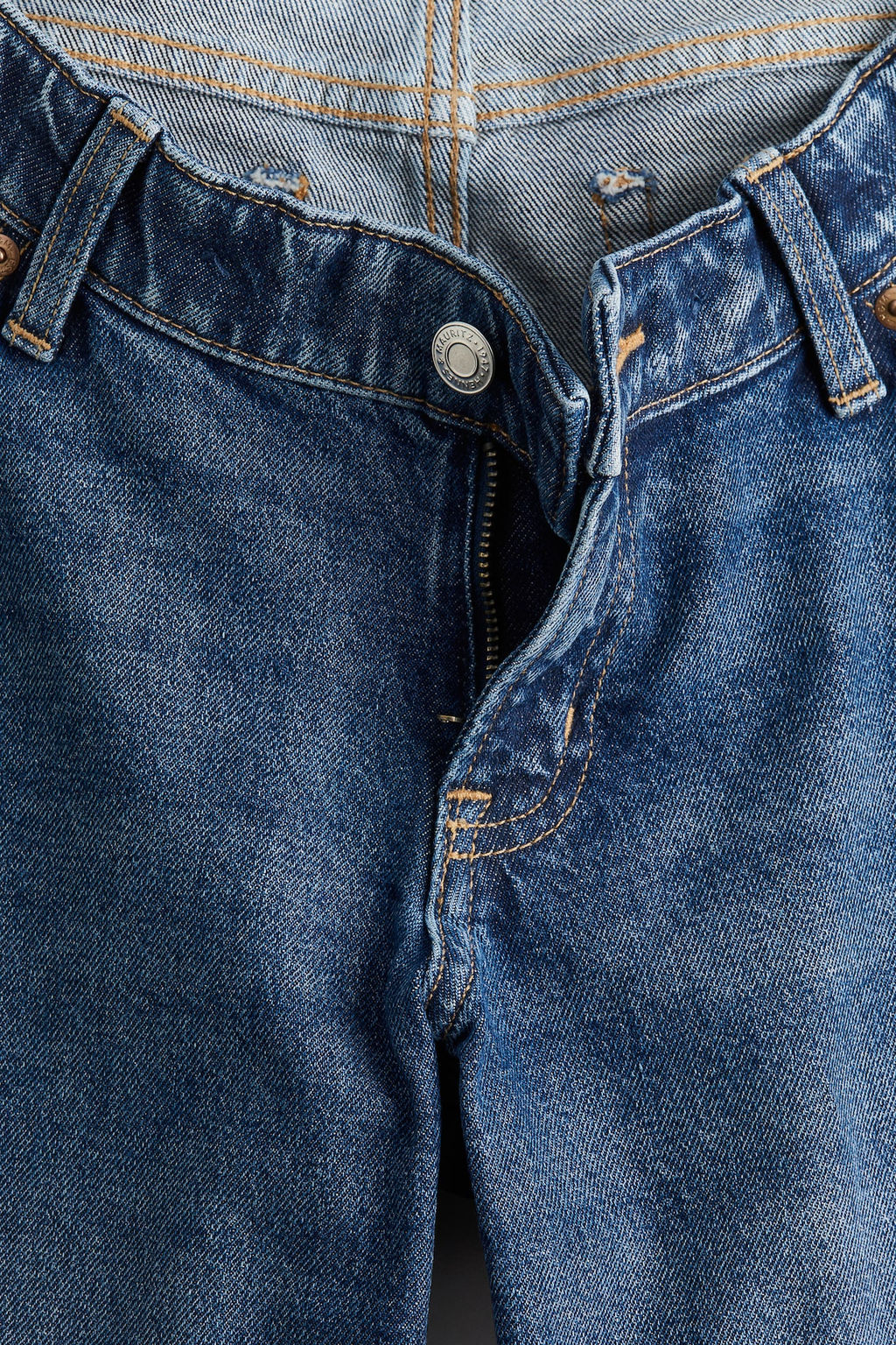 MAMA Before & After Straight Low Ankle Jeans - H&m фото 10