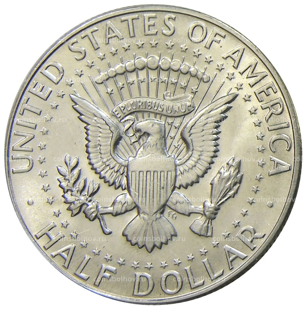 1/2 доллара (50 центов) 1968 года D США
