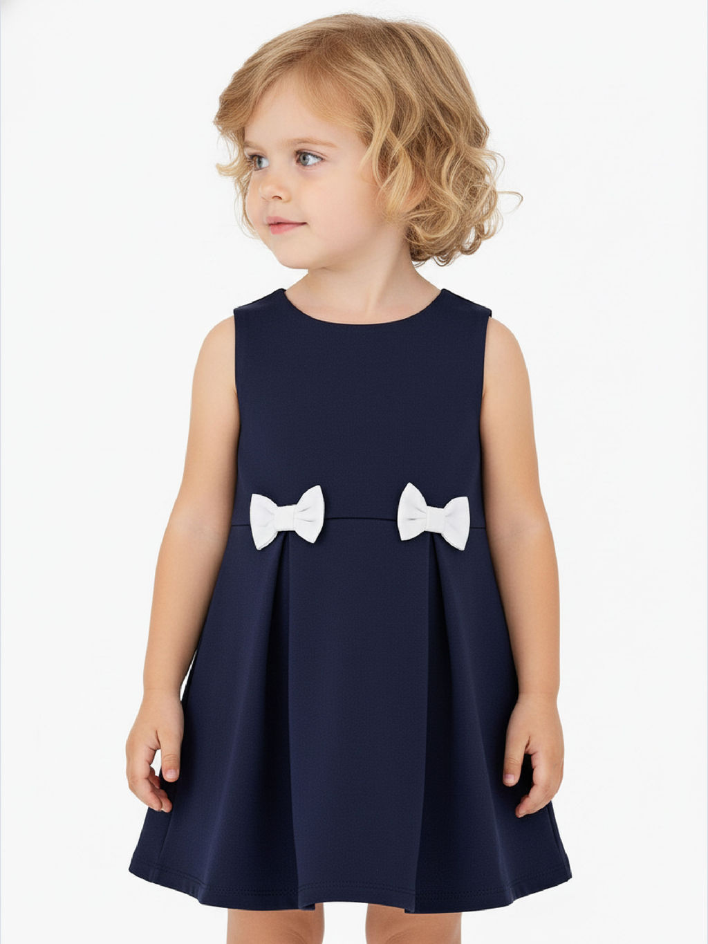 Платье для девочки UD 1169 синий - Mini maxi фото 3