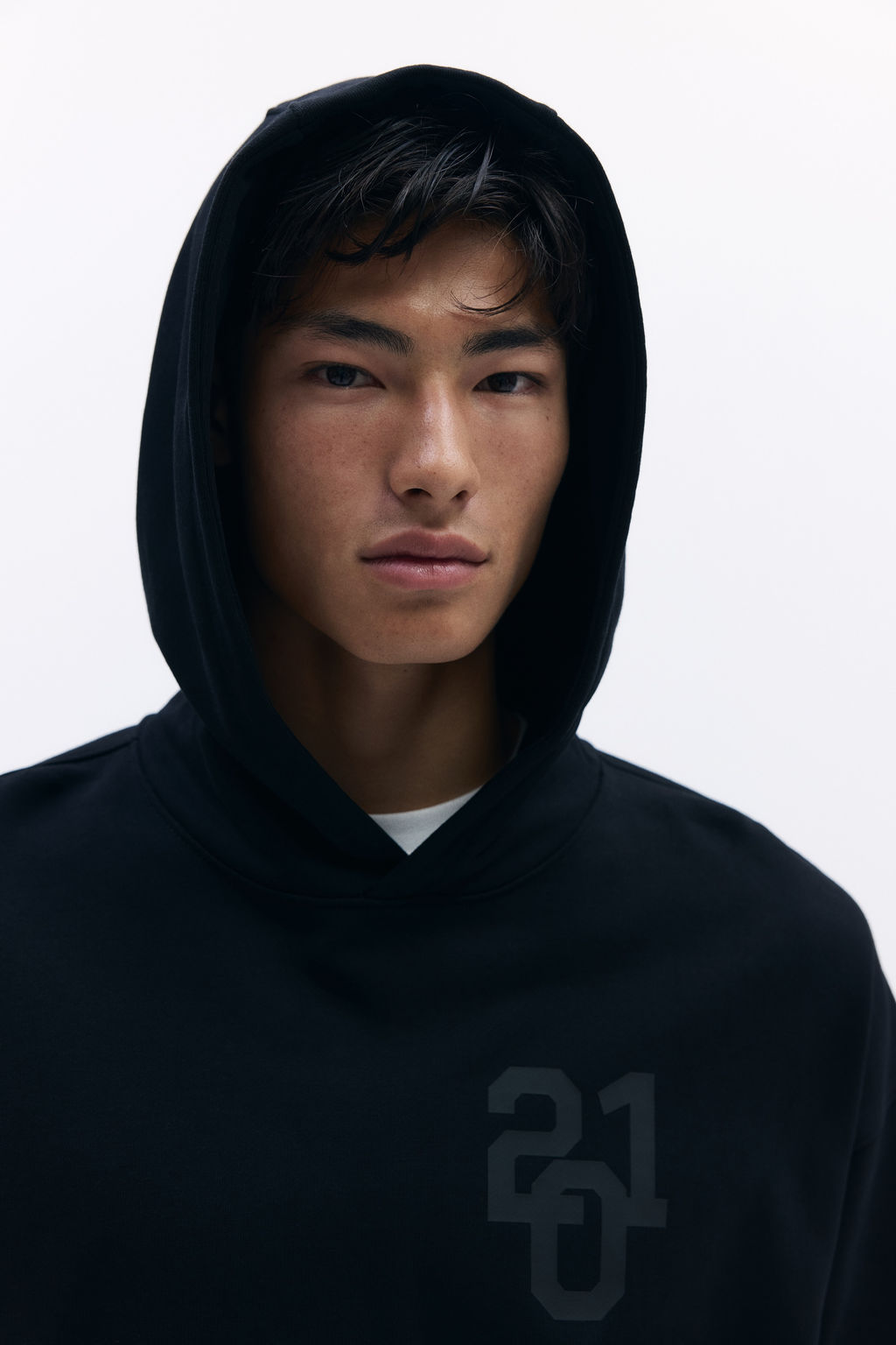 Sudadera boxy con capucha Oversized Fit - H&m фото 6