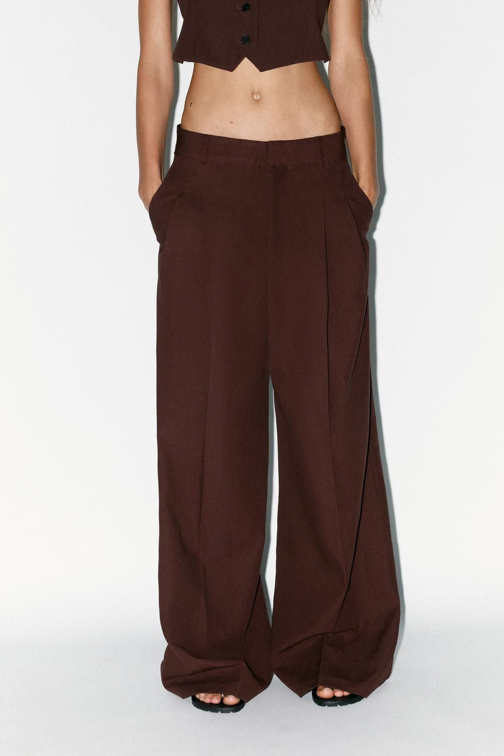 PLEATED TROUSERS - Zara фото 10