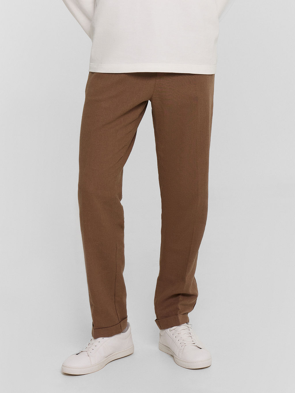 Брюки мужские коричневые