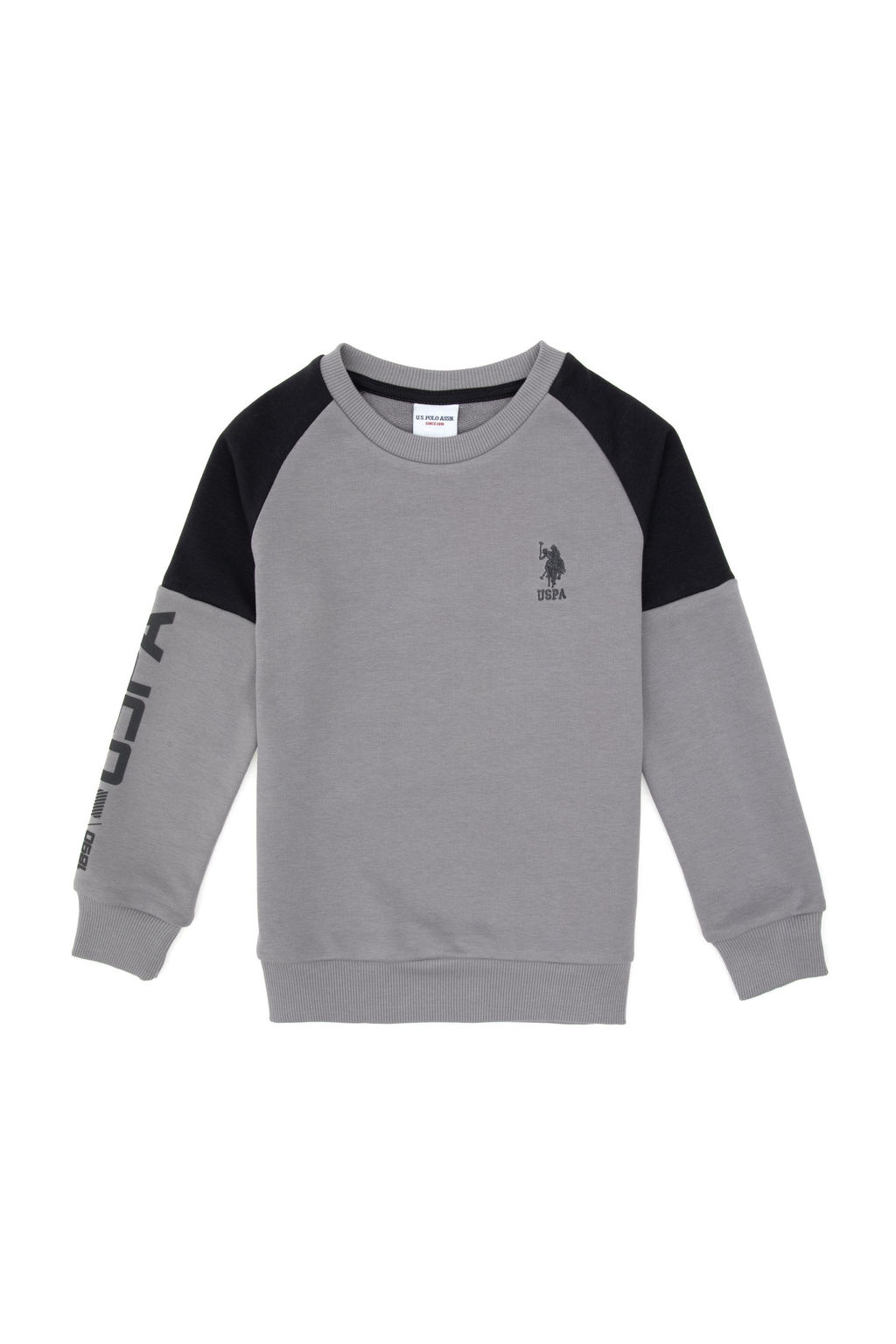 Erkek _ocuk Gri Pijama Tak_m_ Sepette S_rpriz _ndirim - U.s. polo assn фото 2