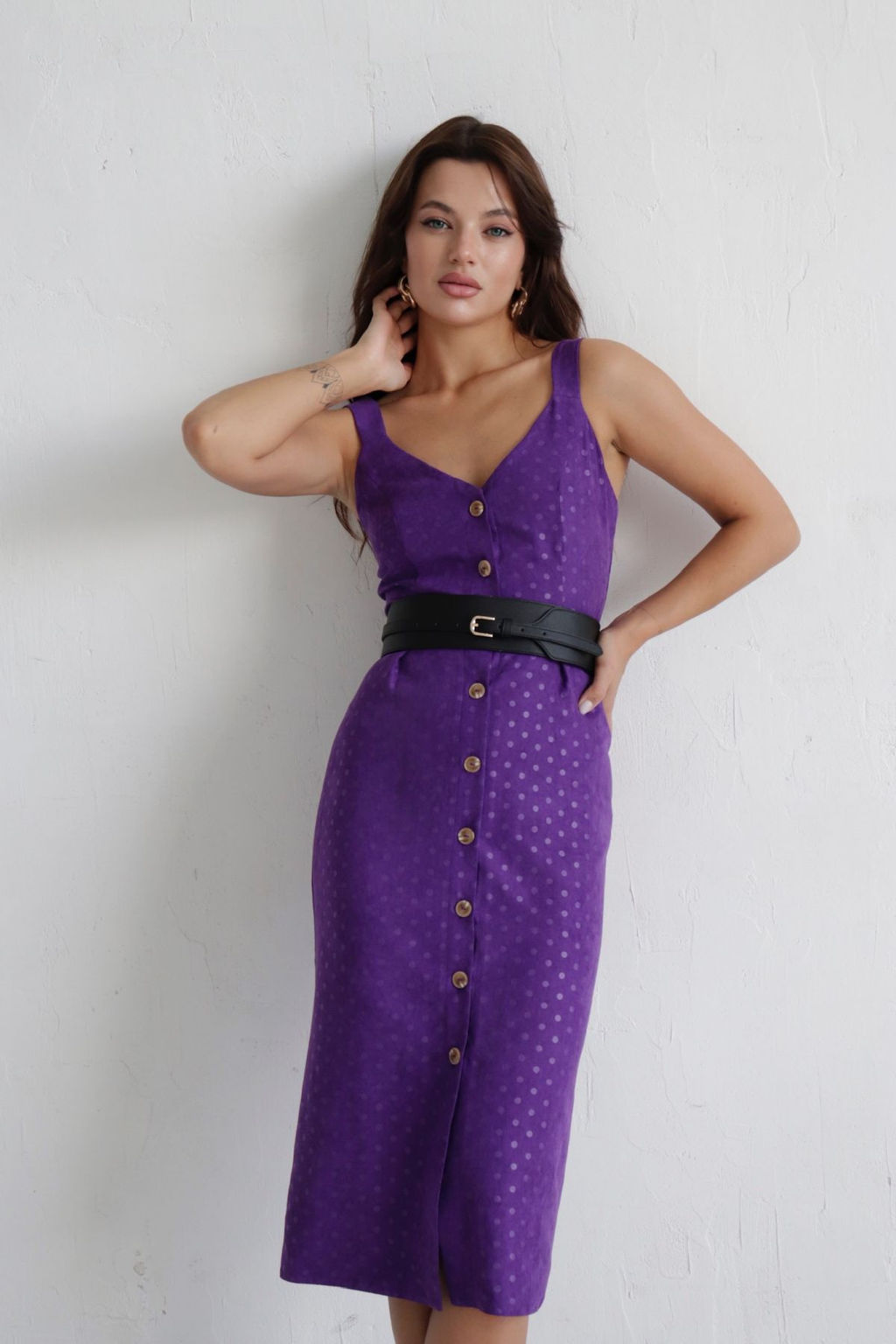 Сарафан классический фиолетовый - Martichelli фото 16