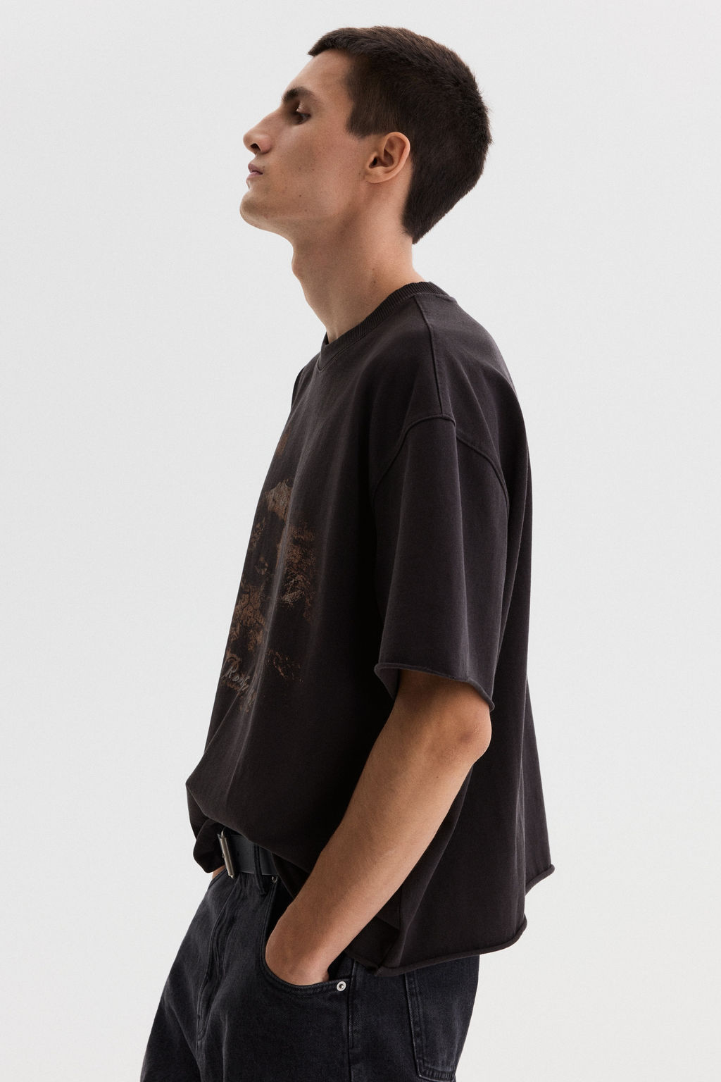 Camiseta boxy Oversized Fit - H&m фото 13