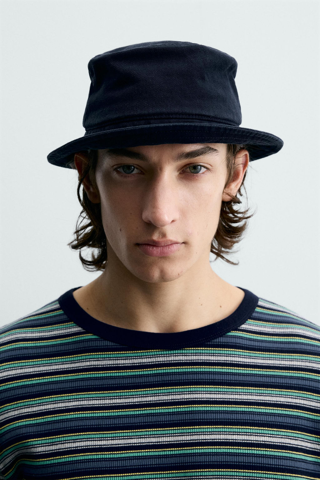 SOMBRERO BUCKET LAVADO / Marino