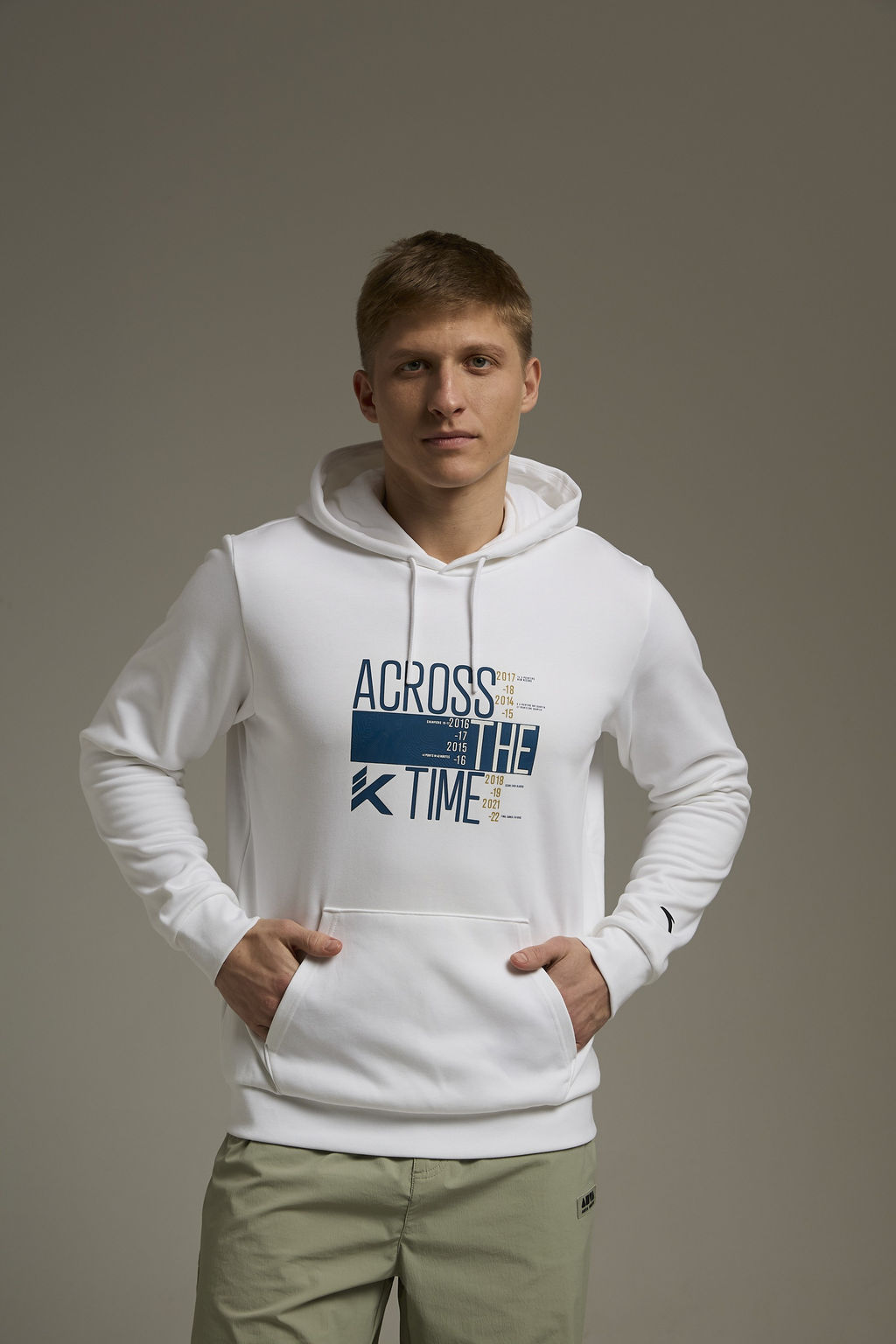 Худи Белый ACROSS THE TIME Sweat Hoodie