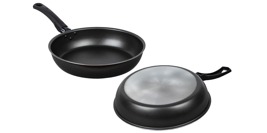 Сковорода 240мм, 1 ручка,  без крышки, антипригарное покрытие, 1,6мм Сплав А5, Атлас - Калитва фото 3