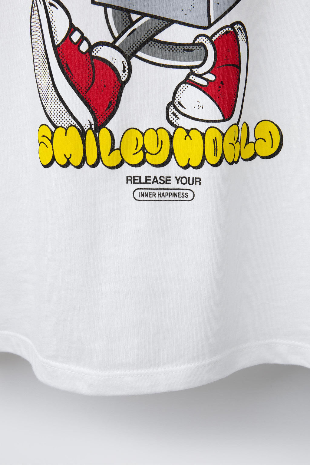 SMILEYWORLD ® PRINT T-SHIRT - Zara фото 4