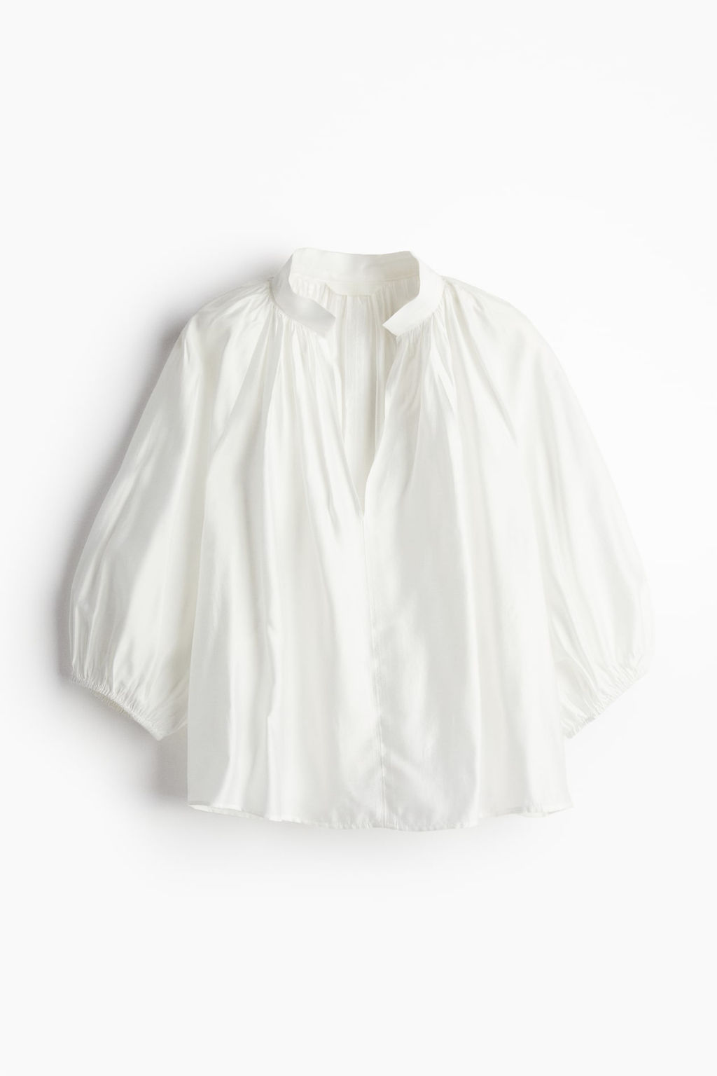 Blusa con mangas globo - H&m фото 6