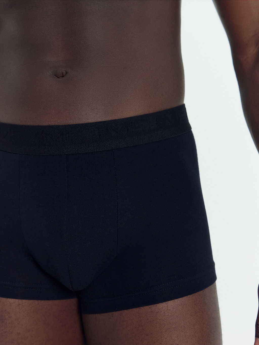 Трусы мужские боксеры мультипак (3 шт.) в черном цвете черный +черный +черный 411124-3 - Mark formelle фото 3