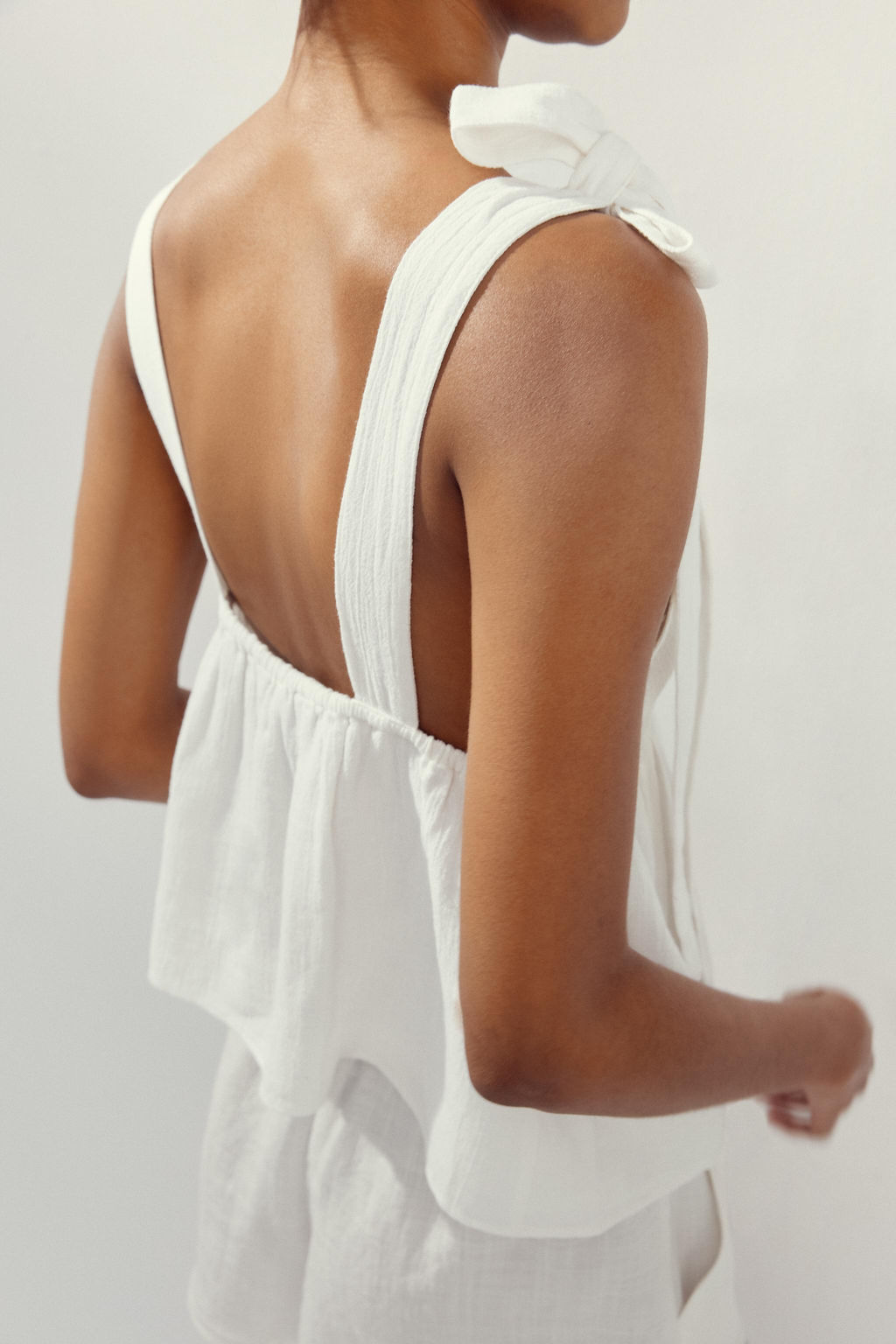 TOP WITH BOWS - Zara фото 20