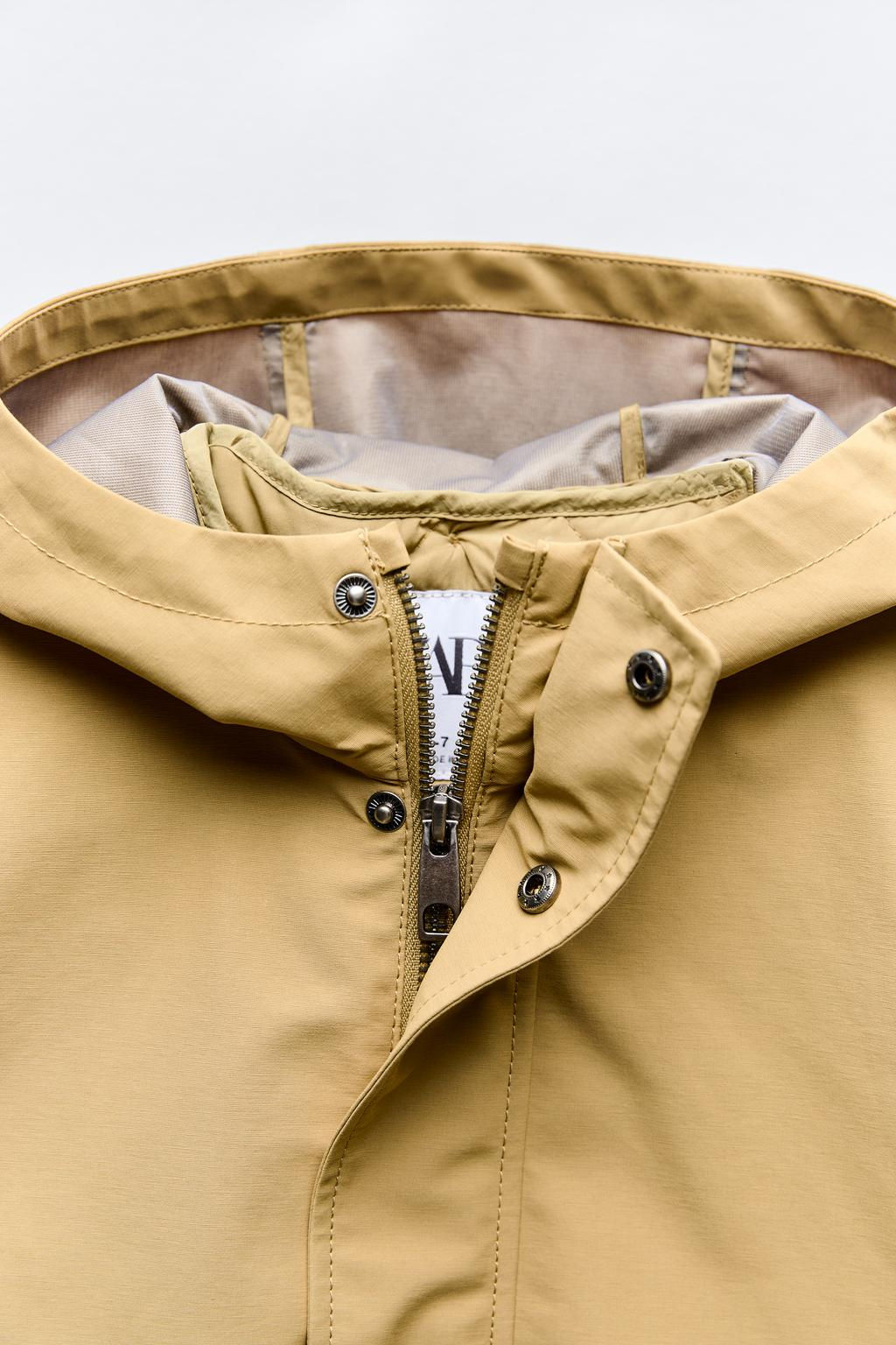 2-IN-1 PARKA WITH WATER-REPELLENT GILET - Zara фото 4