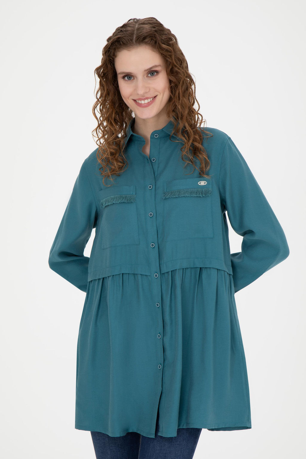 Женская рубашка Petrol с длинным рукавом - U.s. polo assn фото 10