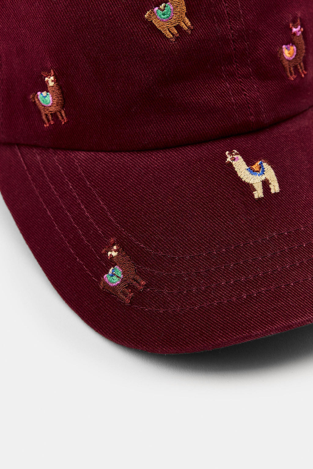 TWILL CAP WITH EMBROIDERY