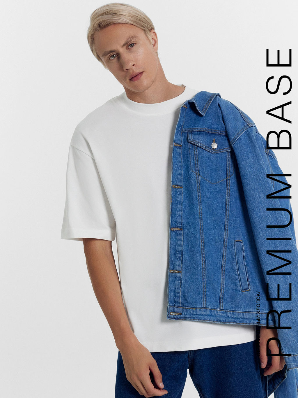 Футболка мужская в белом цвете белый 111883