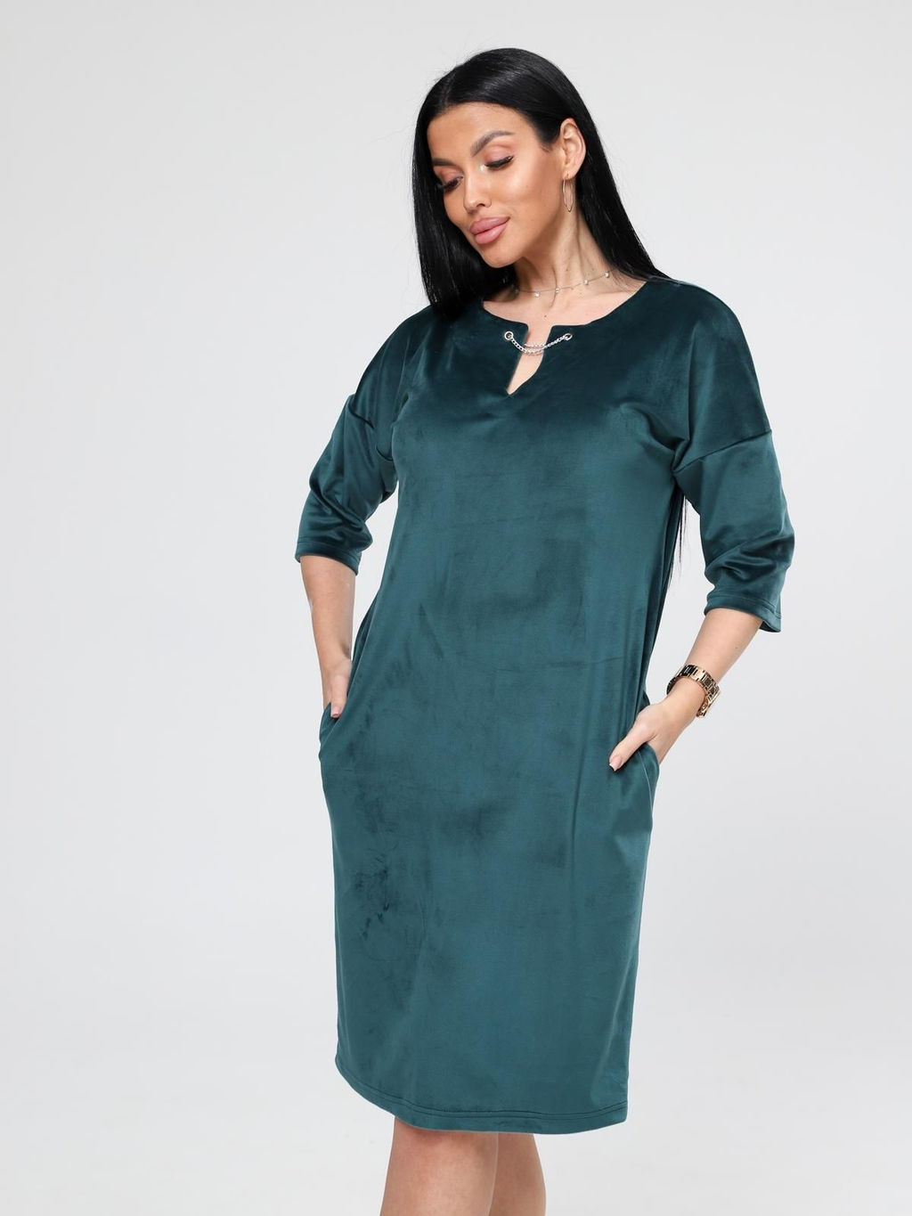 IV-CAPRIZ Карисса - платье из велюра фото 4