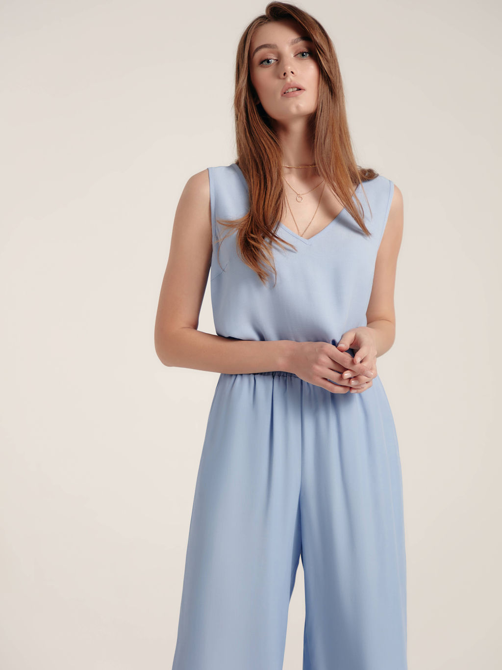CONTE Блузка женская LBL 1175 serenity blue - Conte elegant фото 2