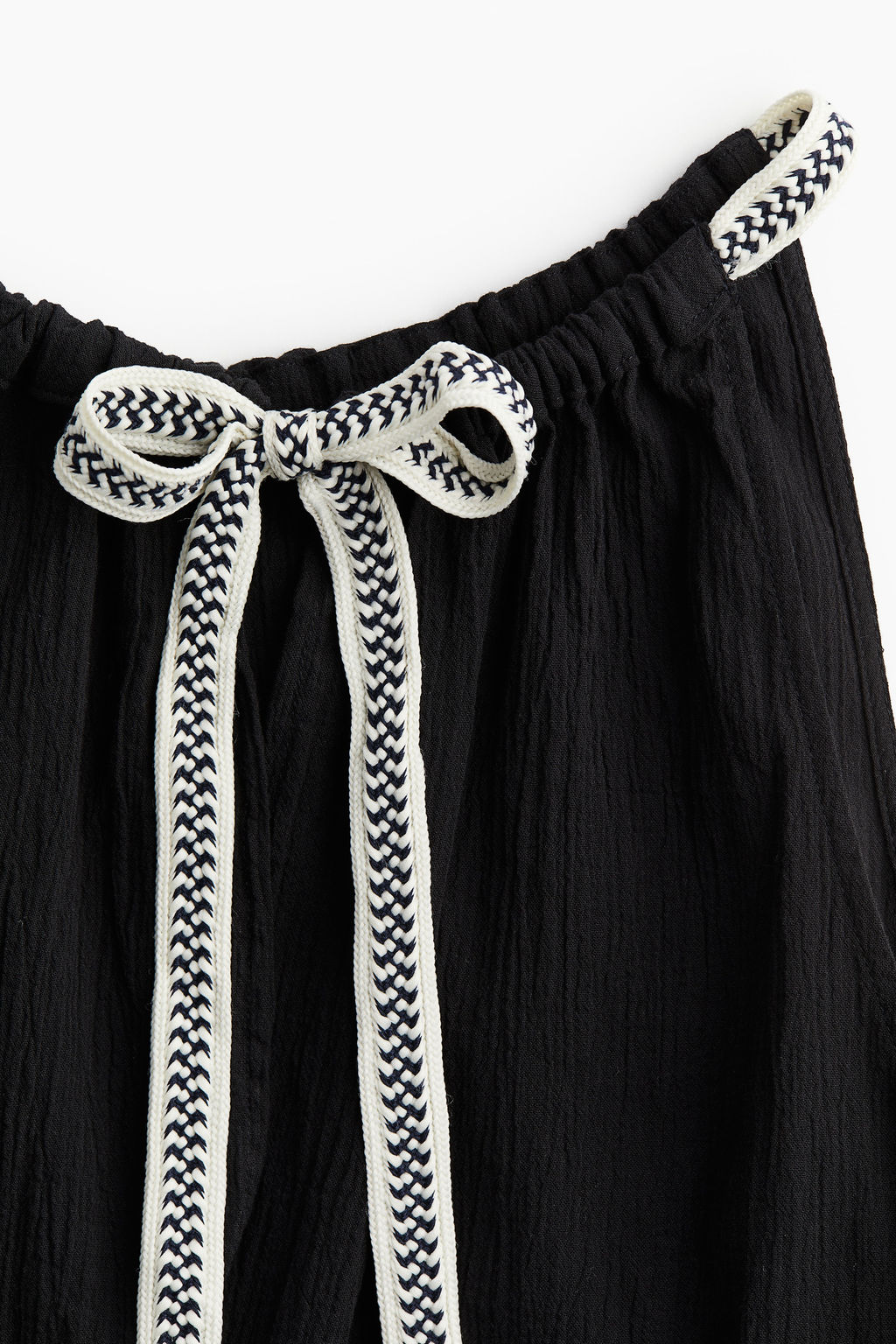 Vestido de algodon con cordon de ajuste - H&m фото 9
