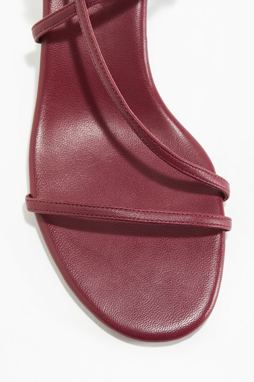 Sandalias de piel con tac?n kitten - H&m фото 6